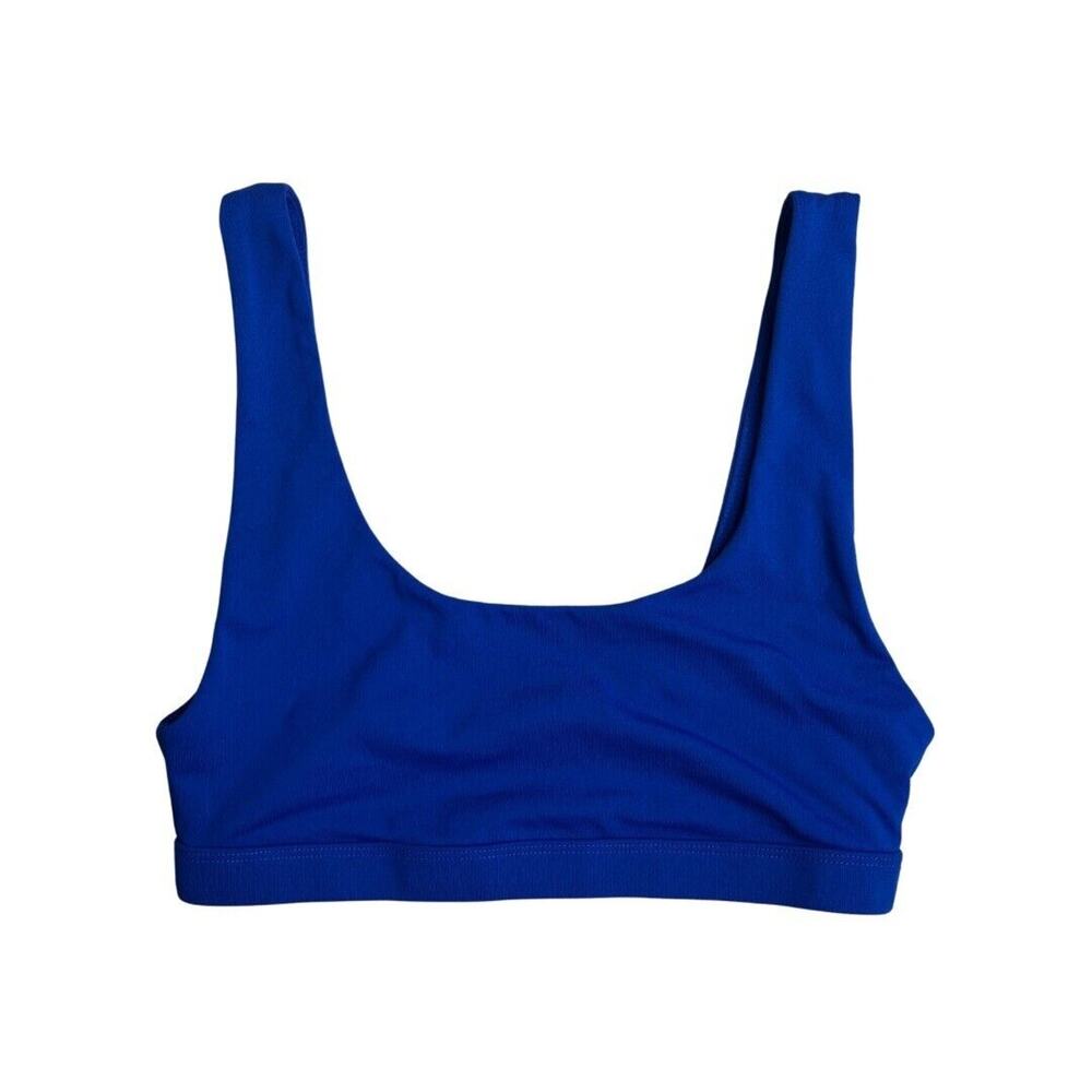 2-8 FABLETICSxENIKO HART Women's Sports Bra & Leggings Set Royal Blue Size Small